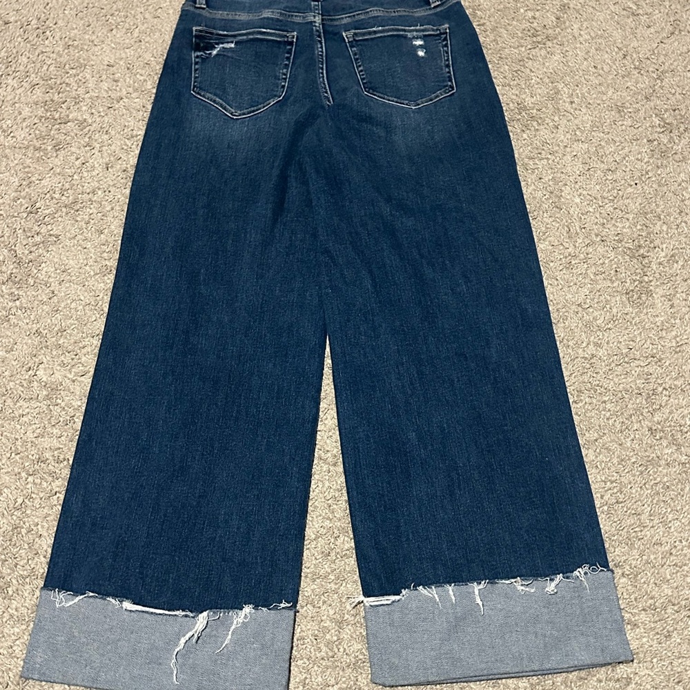 Flying Monkey Dark Blue Flare Jeans - Picture 2 of 4